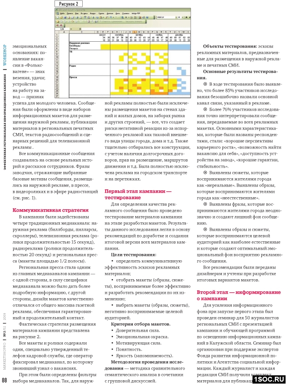 Региональная информационная кампания